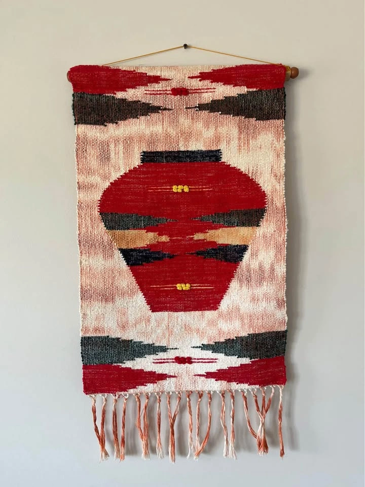 TRADITIONAL WOVEN HANGING ART WALL DECOR - photo 3