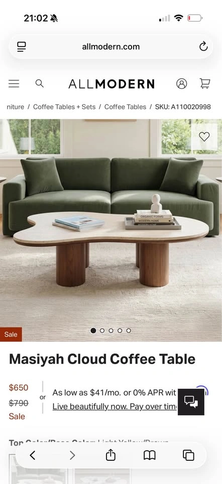COFFEE TABLE BRAND NEW IN BOX - photo 3