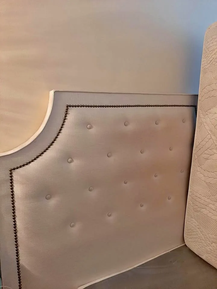 Beige Headboard For Sale thumbnail