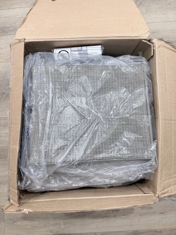 6 Beige Outdoor Patio Dining Chairs with Armrests – Brand New Op - photo 2