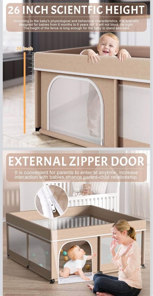 Baby Playpen with Mat - photo 3