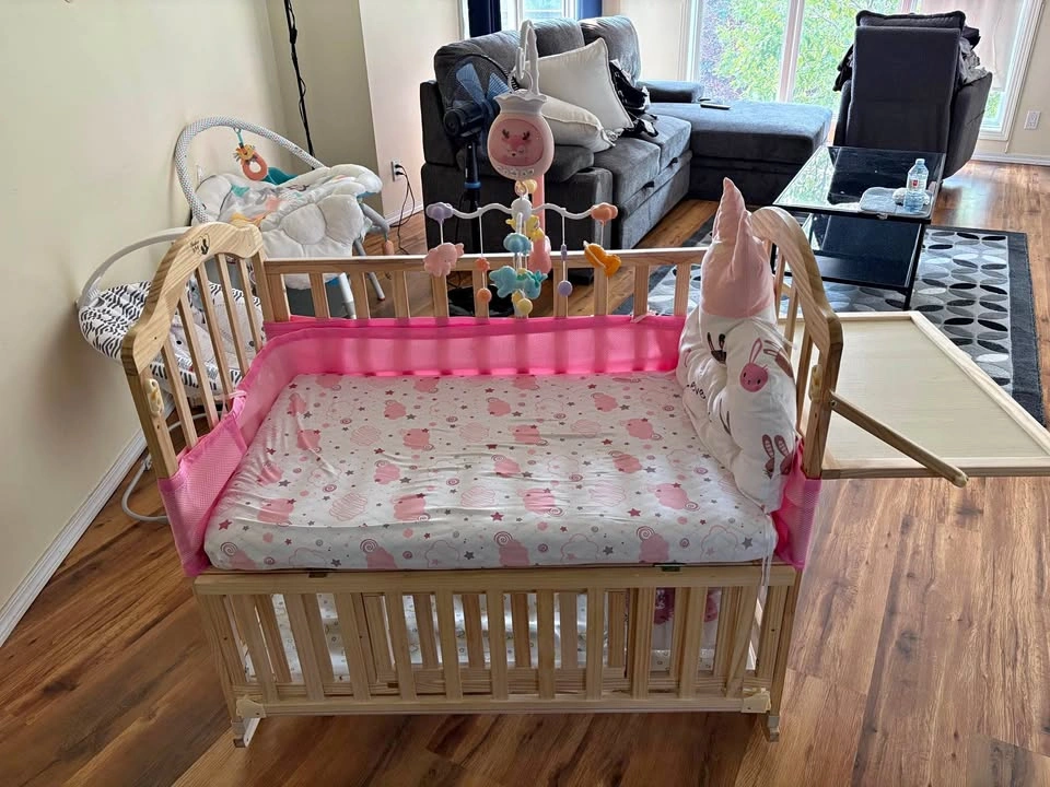 Mini Crib - Baby Girl