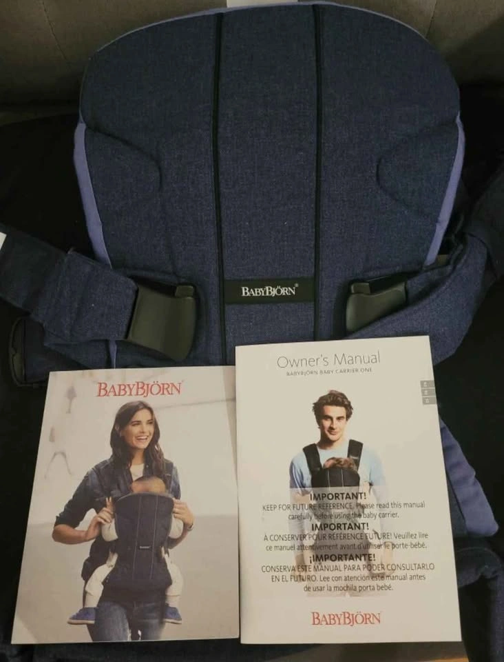 BabyBjörn Baby Carrier One - Denim Blue - photo 2