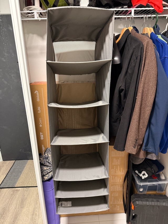 Hanging closet organizer - photo 2