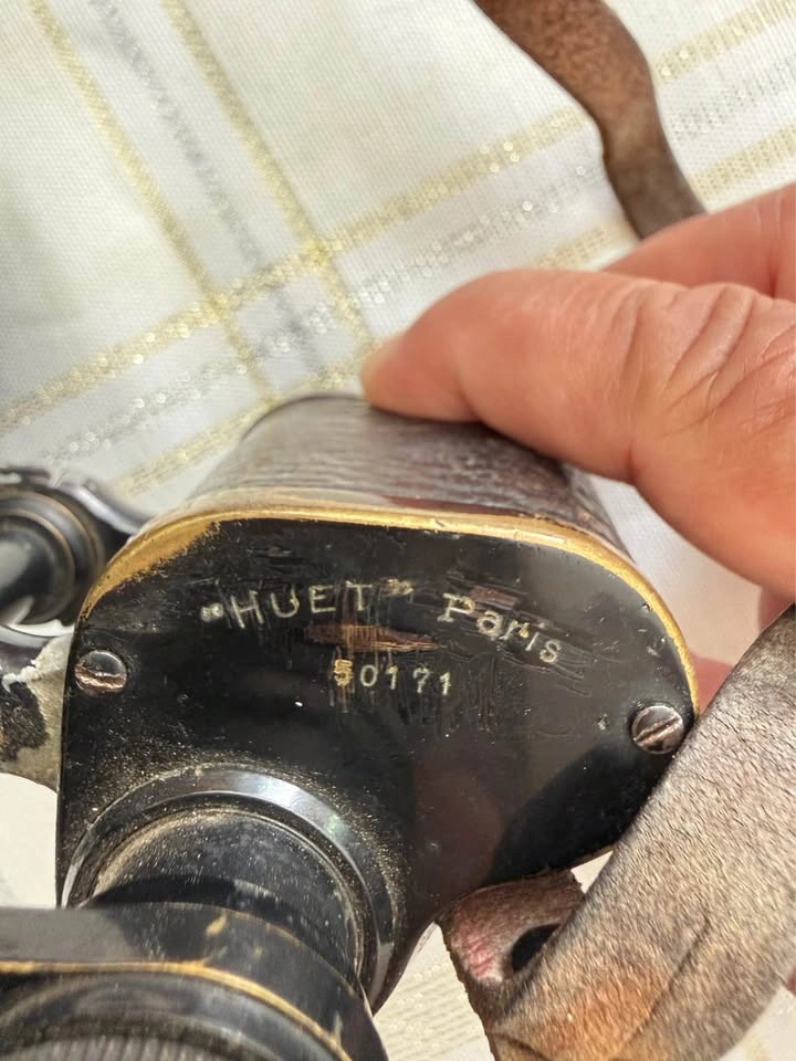 Vintage Huet Paris Extra Lumineuse 8x24 Binoculars - photo 4