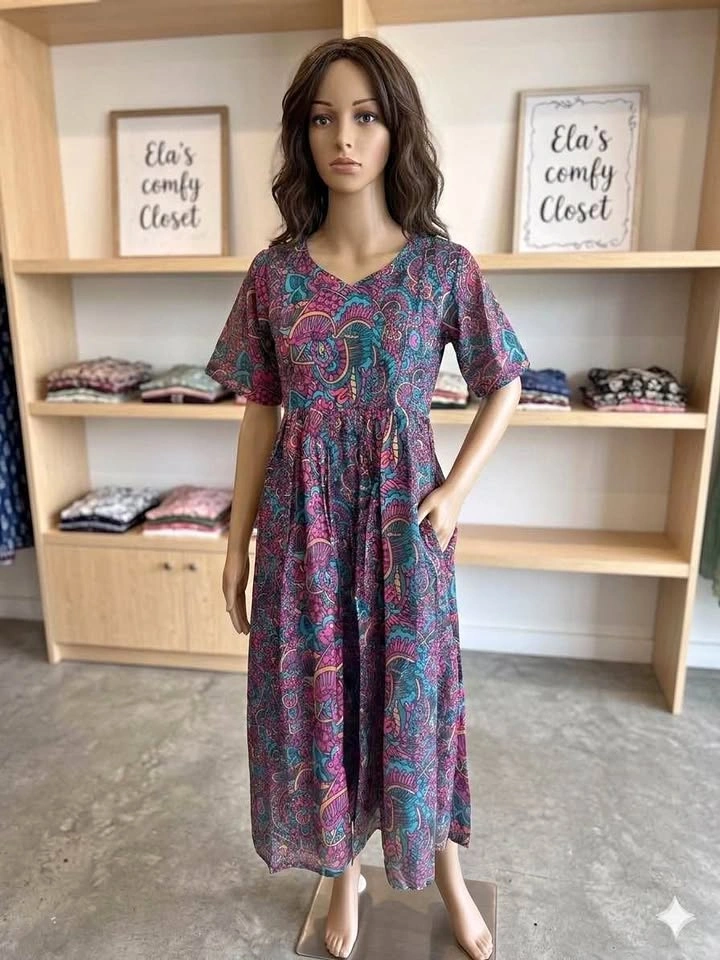 Georgette Maxi Dress