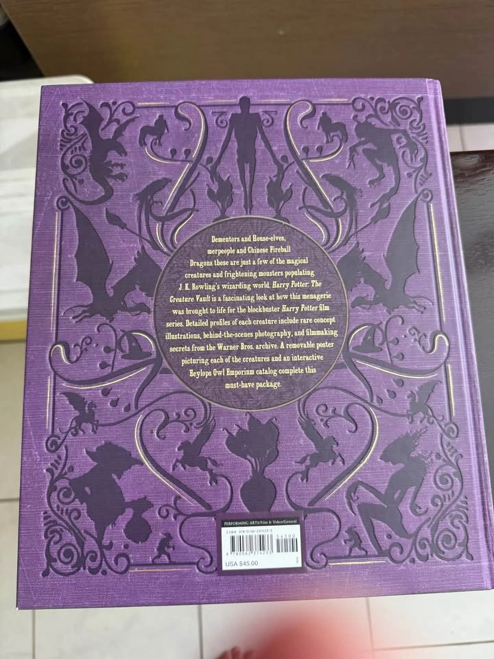 Harry Potter: The Creature Vault Hardcover Book - photo 2