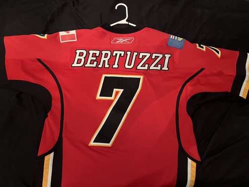 Todd Bertuzzi #7 Calgary Flames NHL HOCKEY Jersey - photo 2
