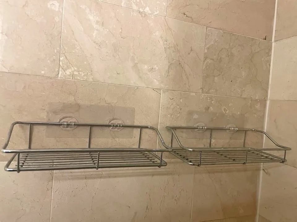 Bathroom racks ( available till Sep 27) thumbnail