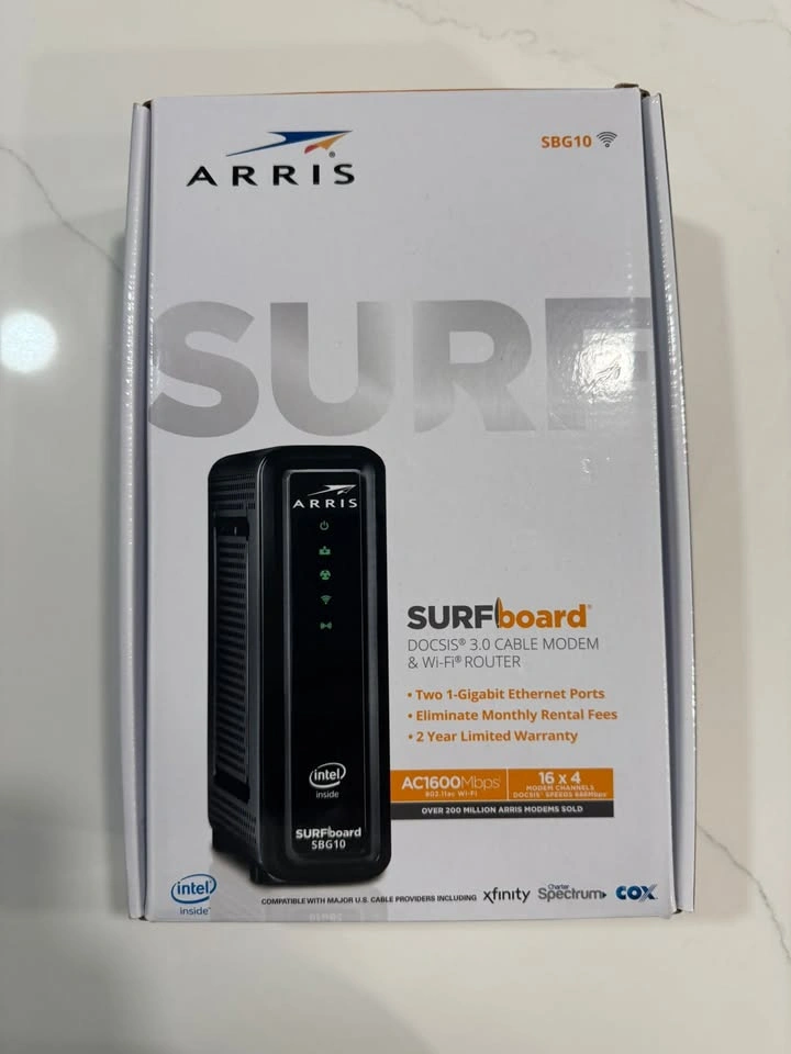 Arris SBG10 Modem/Router - photo 2