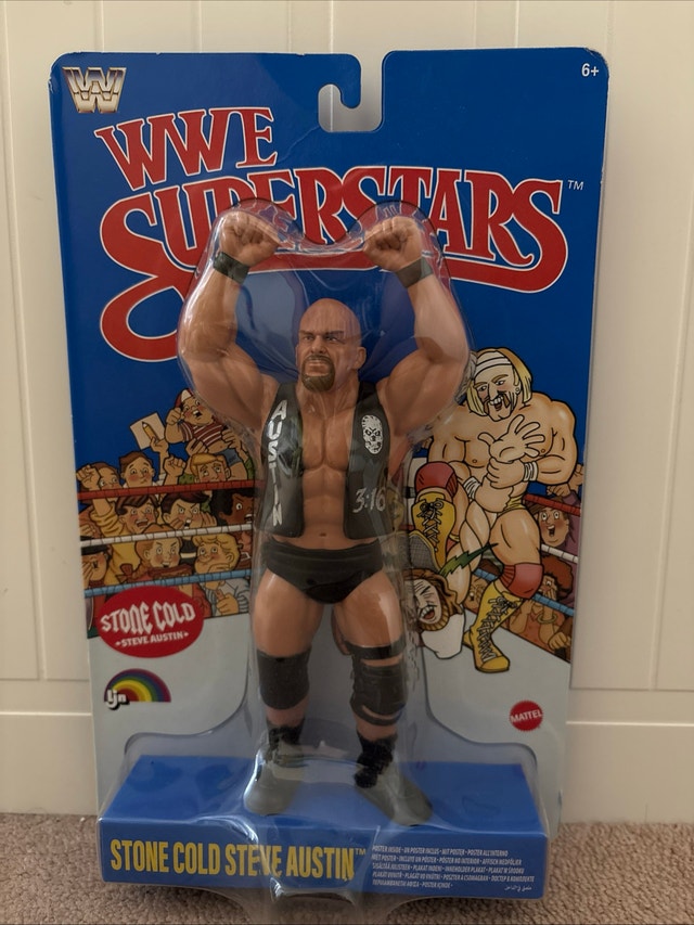 WWE Stone Cold Steve Austin LJN Figure