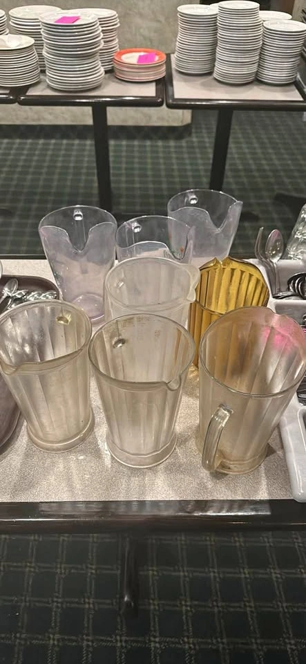 Water or Pitchers all 8 for $3