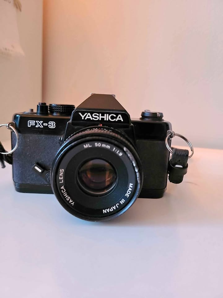 Vintage Yashica FX-3 Film Camera w/ 50mm Lens – For Parts