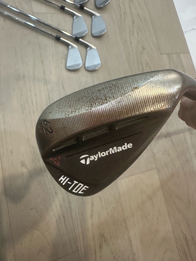 TaylorMade Hi-Toe Milled Grind Wedge 62° Bounce