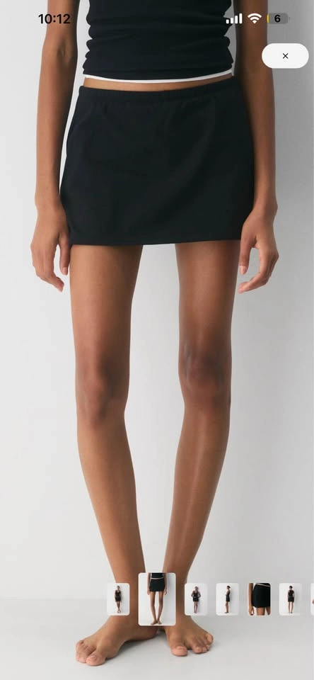 Aritzia homestretch smooth penny mini skort - photo 2