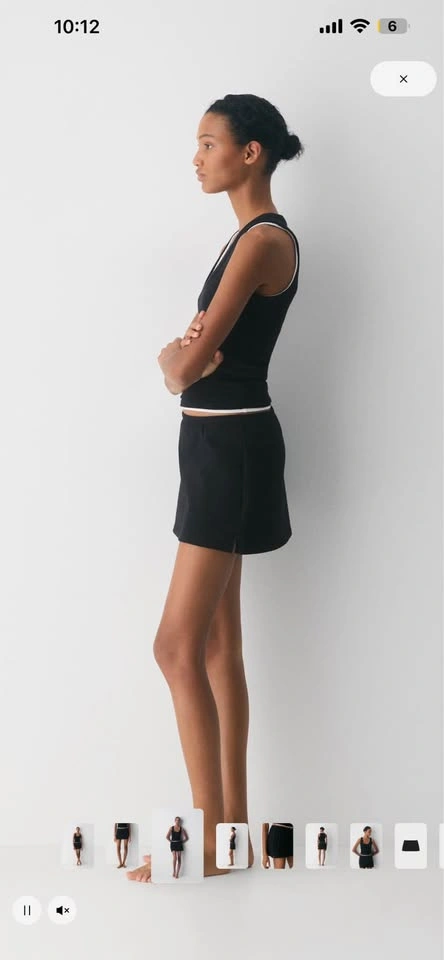 Aritzia homestretch smooth penny mini skort - photo 3