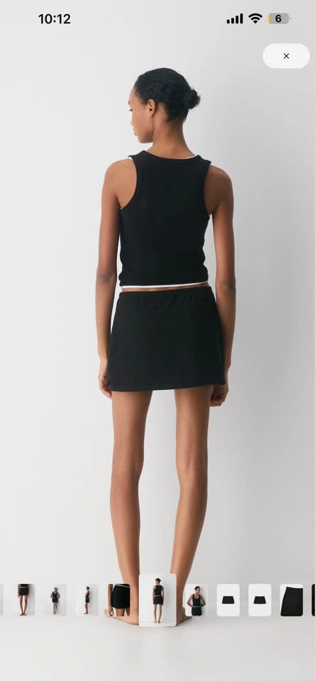Aritzia homestretch smooth penny mini skort - photo 5