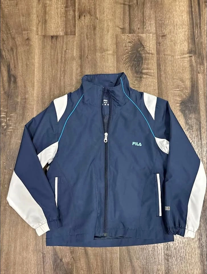 Fila Boys Zip Up Lightweight Jacket (Size 8)