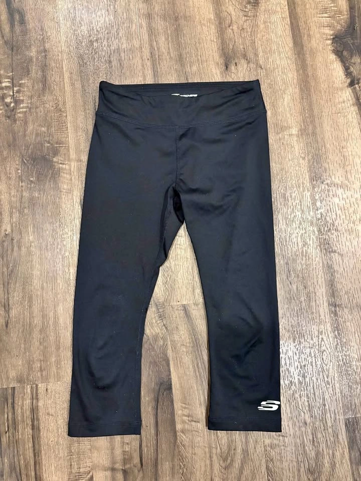 Sketchers Girls Sport Capris Leggings (Size 10/12)