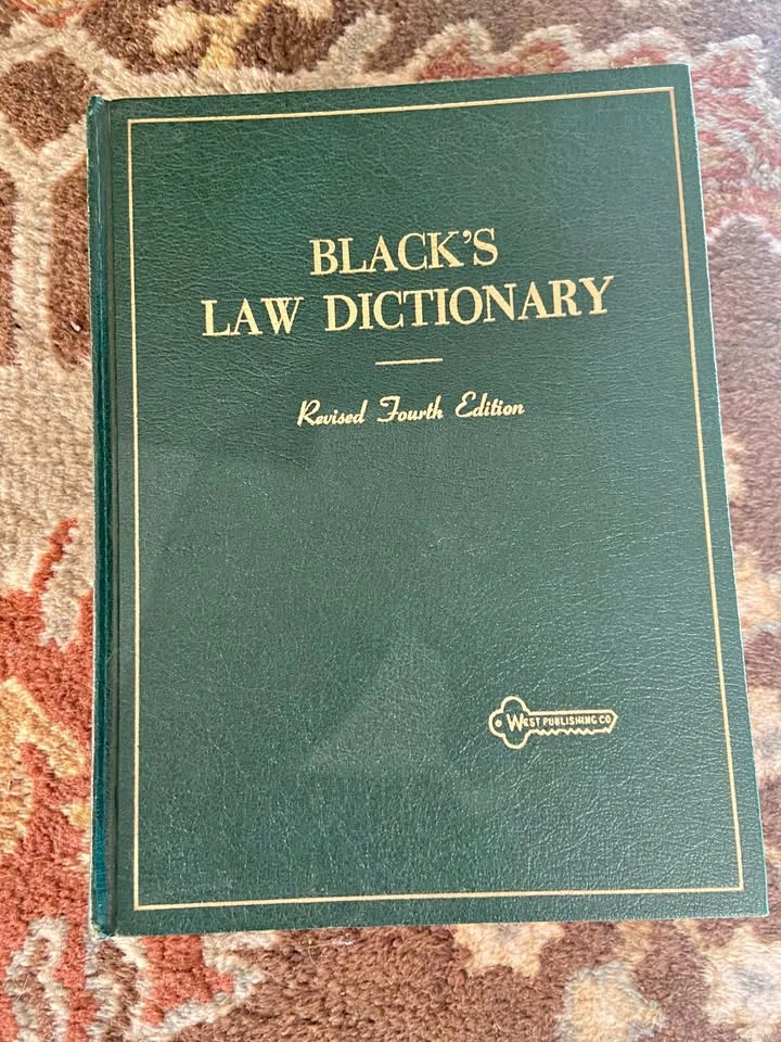 Black's Law Dictionary - Revised Fourth Edition