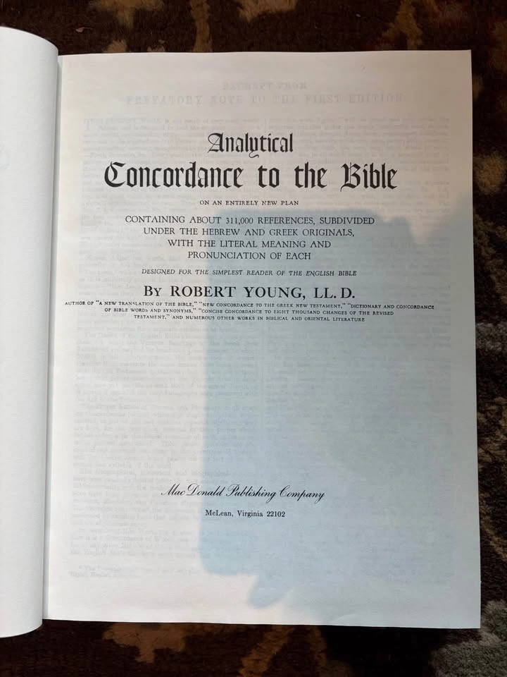 Young’s Analytical Concordance to the Bible - Robert Young - photo 3