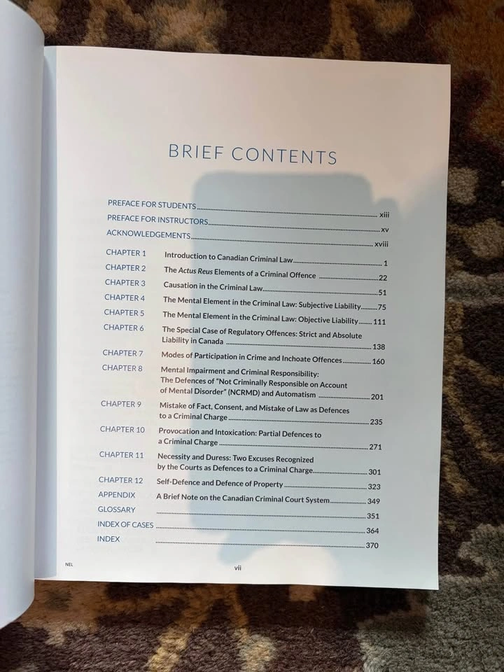 Criminal Law in Canada - Simon N. Verdun-Jones 6th Edition - photo 2
