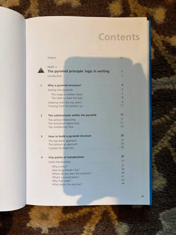 The Pyramid Principle by Barbara Minto - Third Edition - photo 2