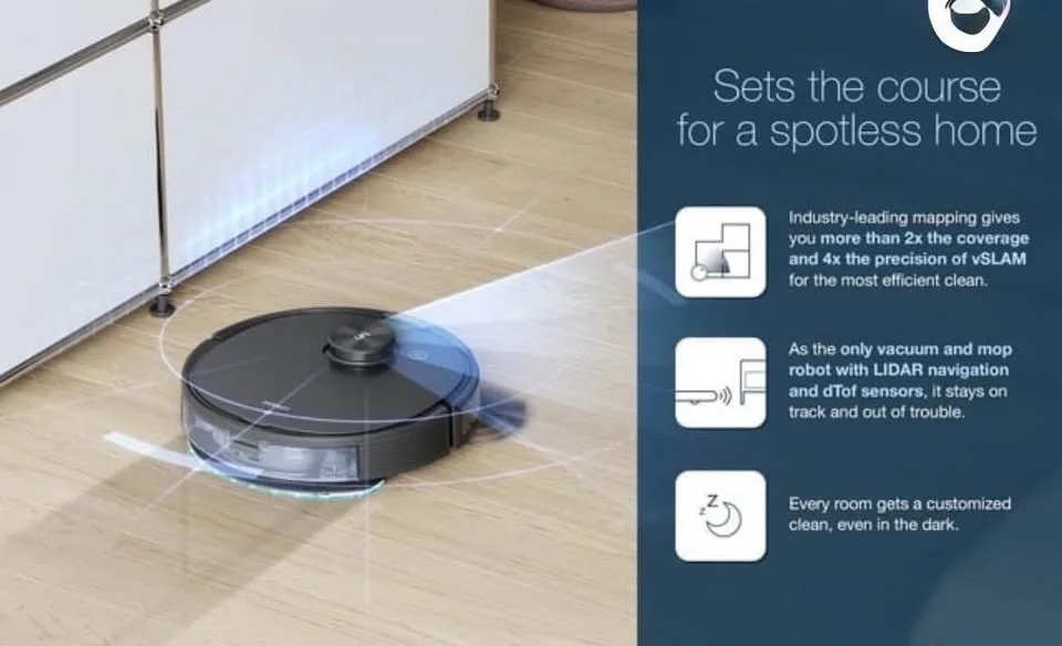 Brand new Ecovacs DEEBOT Robot Vacuum and Mop - photo 5