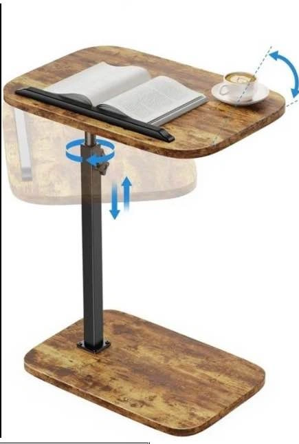 Brand new Adjustable C-Shaped Laptop Side Table - photo 4