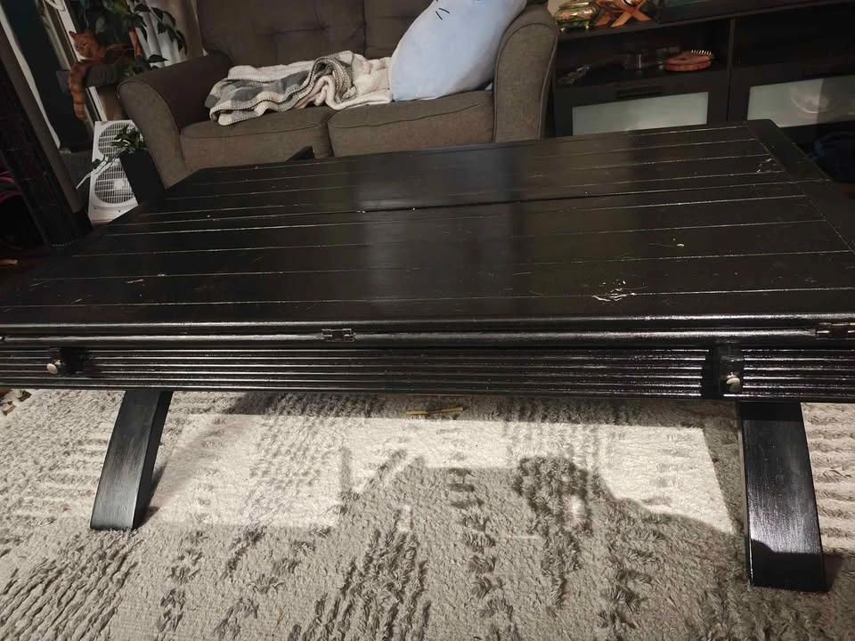 Oversize fold out coffee table - photo 3