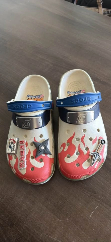 Naruto Shippuden Themed Crocs W10/M8 - photo 2