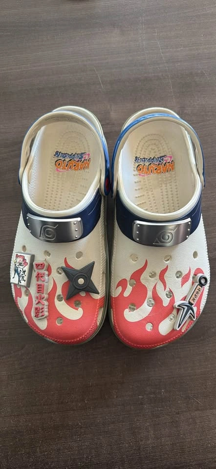 Naruto Shippuden Themed Crocs W10/M8 - photo 4