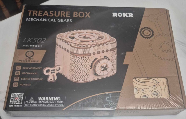 ROKR TREASURE BOX MECHANICAL GEARS LK502 - photo 2