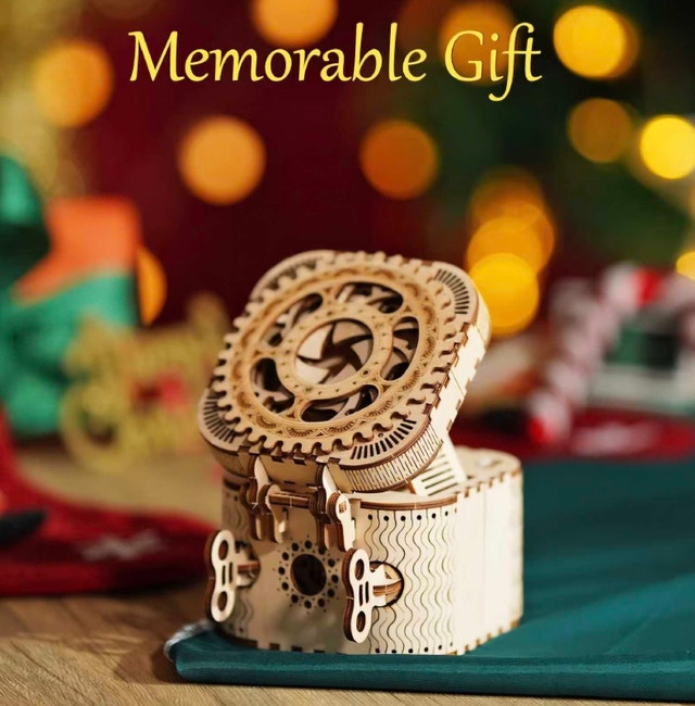 ROKR TREASURE BOX MECHANICAL GEARS LK502 - photo 4