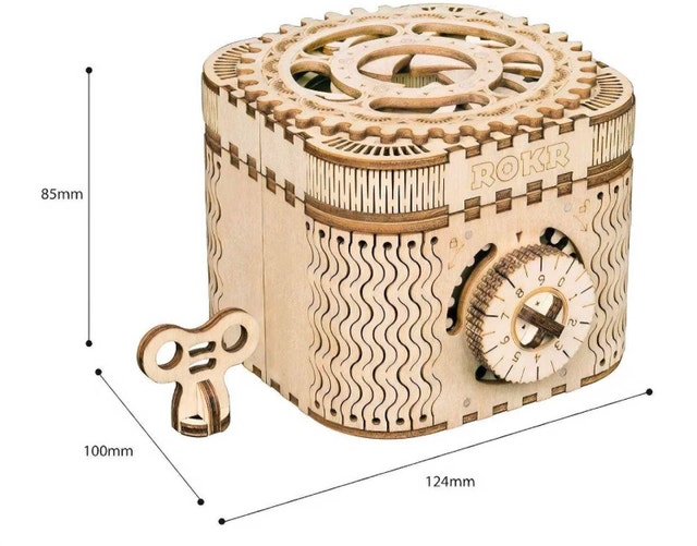 ROKR TREASURE BOX MECHANICAL GEARS LK502 - photo 5