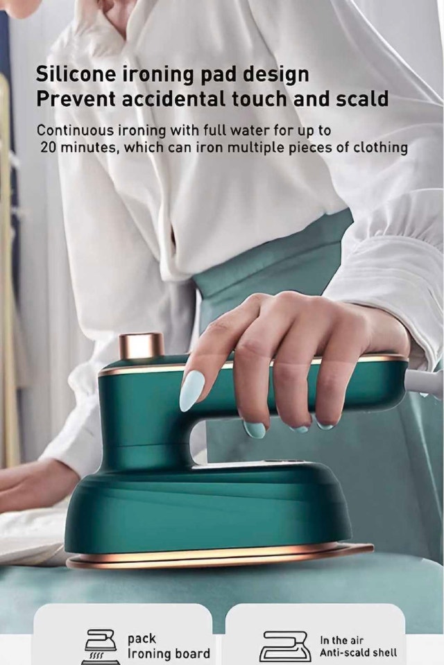 Foldable Mini Iron with Spray - photo 4