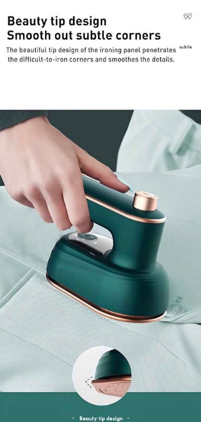 Foldable Mini Iron with Spray - photo 5