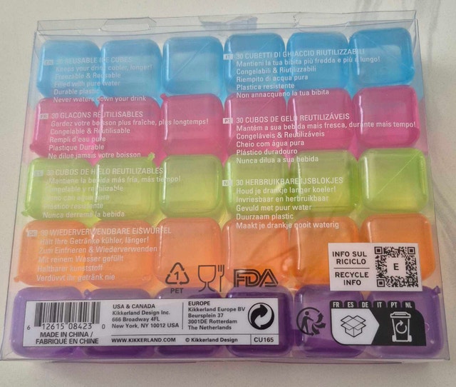 Kikkerland Reusable Ice Cubes - photo 2