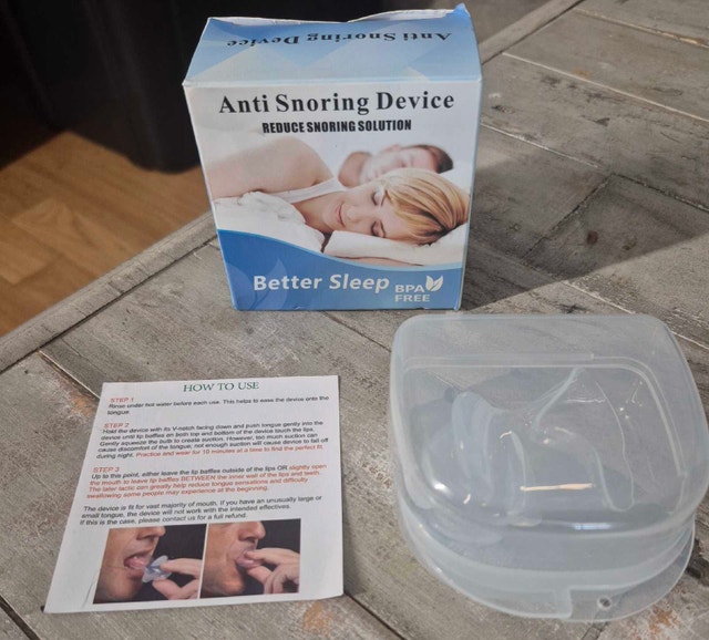 Better Sleep, Anti Snoring Device - photo 4
