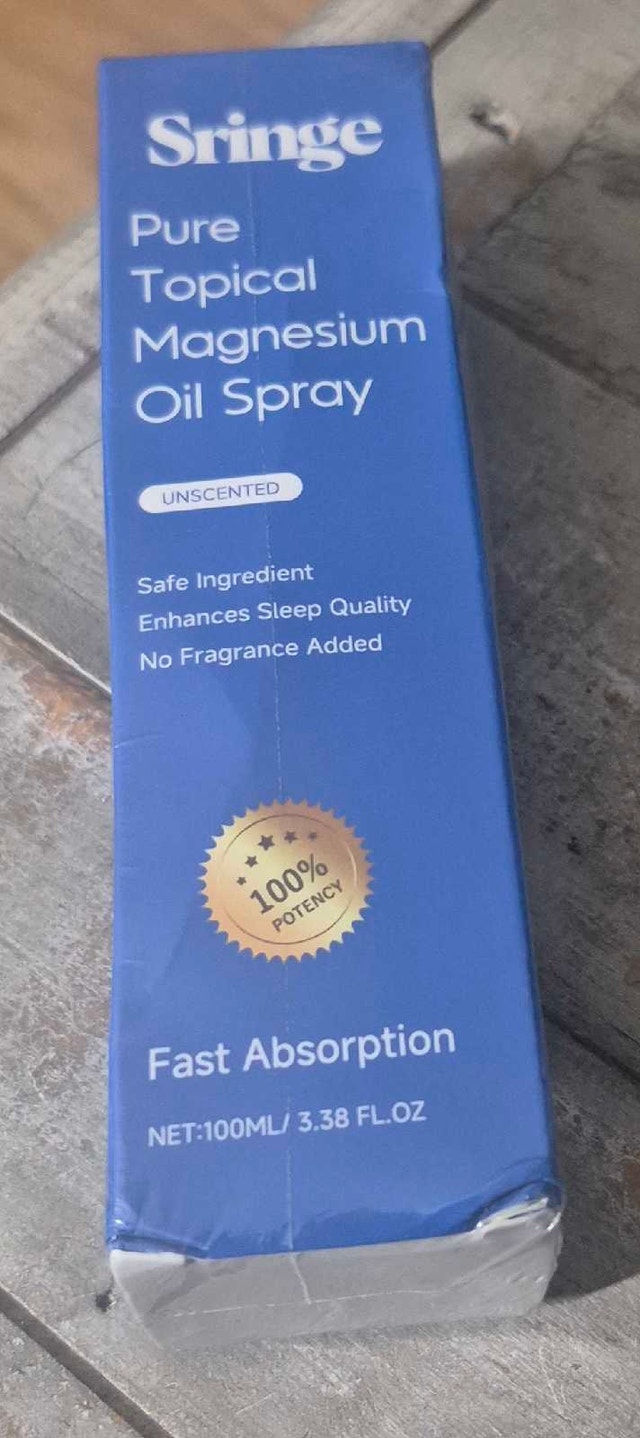 Sringe Topical Magnesium Oil Spray