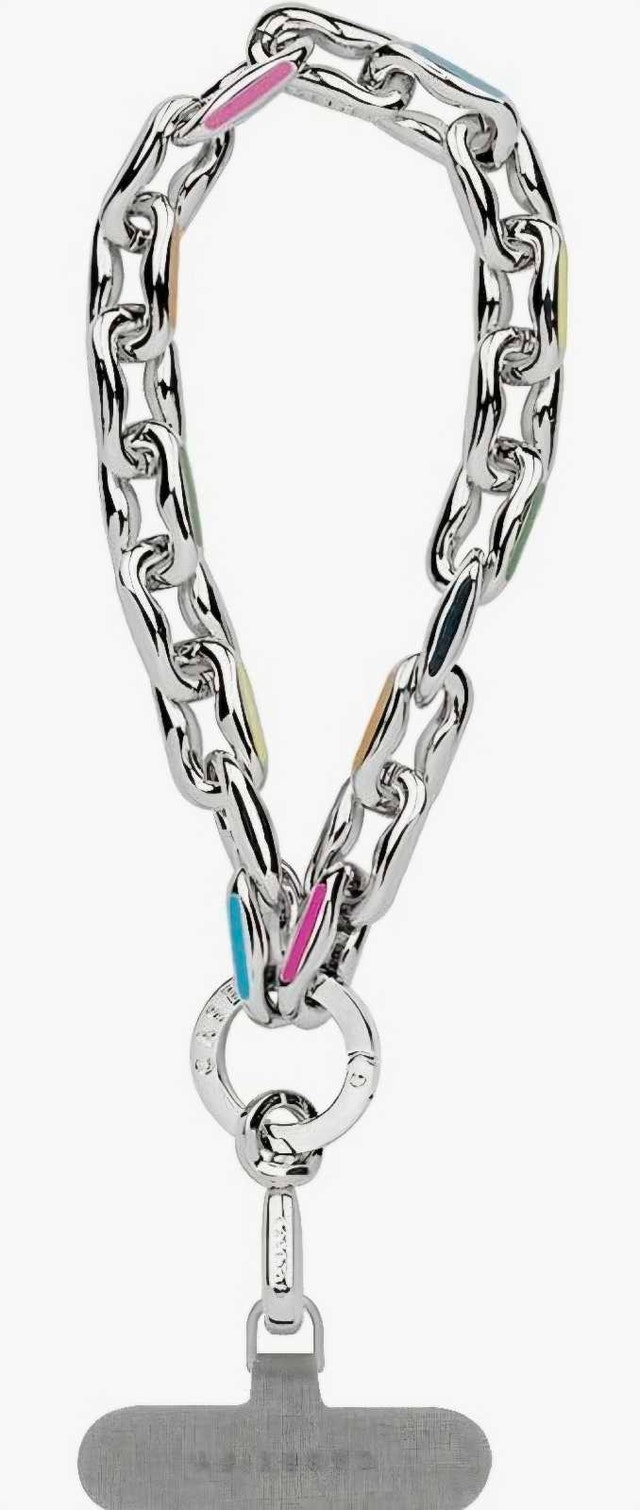 Casetify Metal Chain Wrist Strap, Silver - photo 2