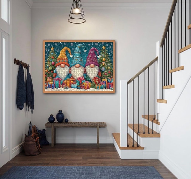Larkipuzz Jolly Snow Gnome Puzzle