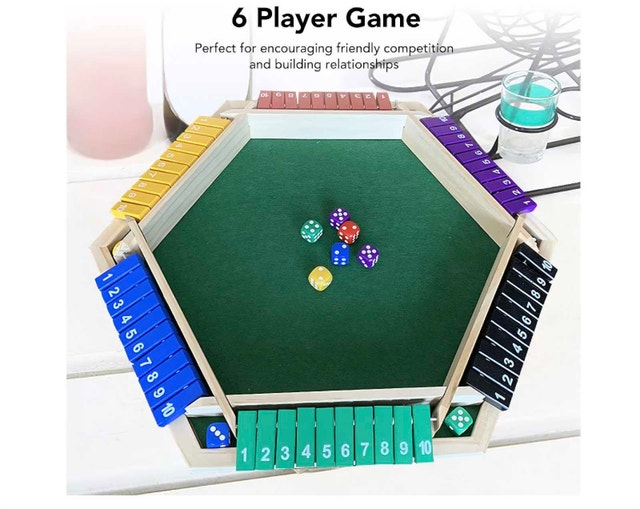 Shut The Box Game, 1-6 players - photo 4