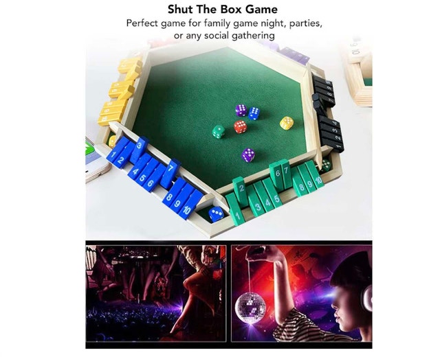 Shut The Box Game, 1-6 players - photo 5
