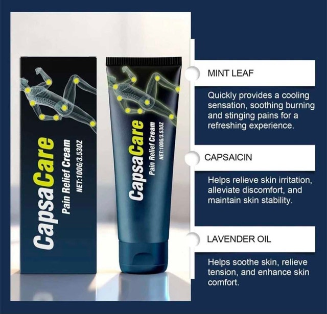 CapsaCare Pain Relief Cream - photo 2