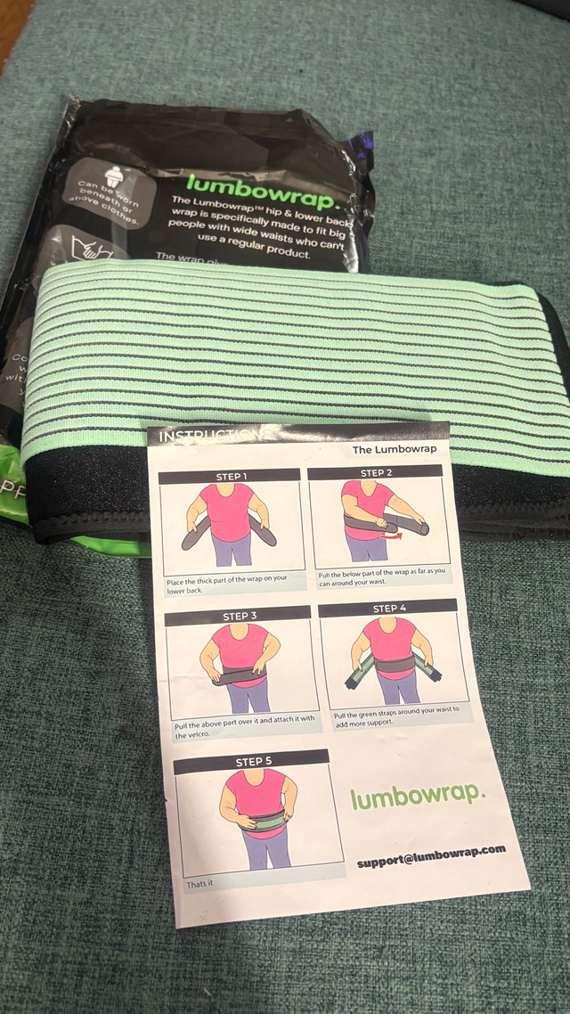 Lumbowrap Lower Back Wrap! Plus size - photo 5
