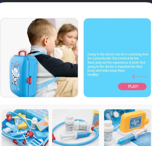 Doctor play Kit for kids