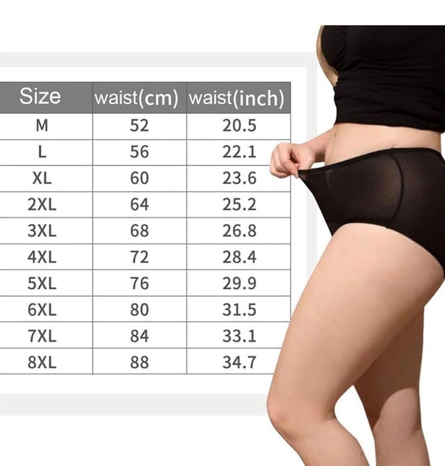 Leakproof Period Panties! 8/pk- L/XL - photo 2