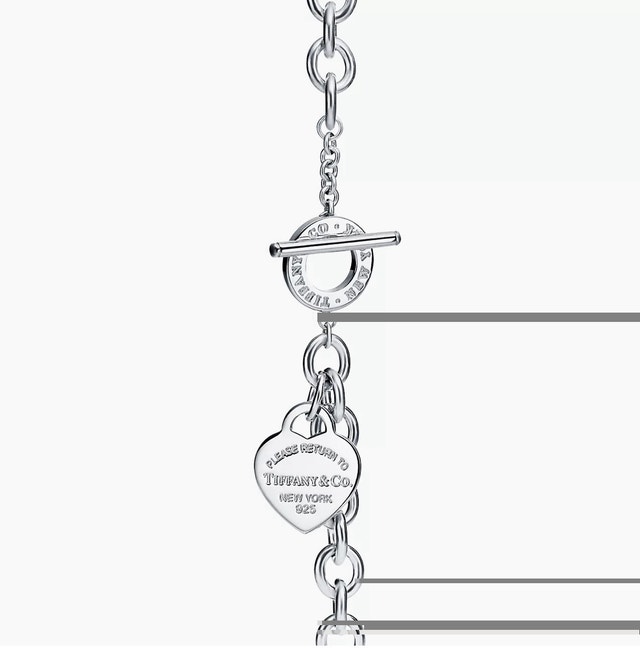 Heart Tag Toggle Bracelet! - photo 3