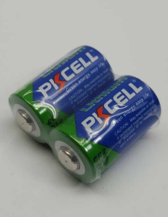PKCELL 2-PACK 3V CR2 Lithium Battery (DLCR2, CR15270)